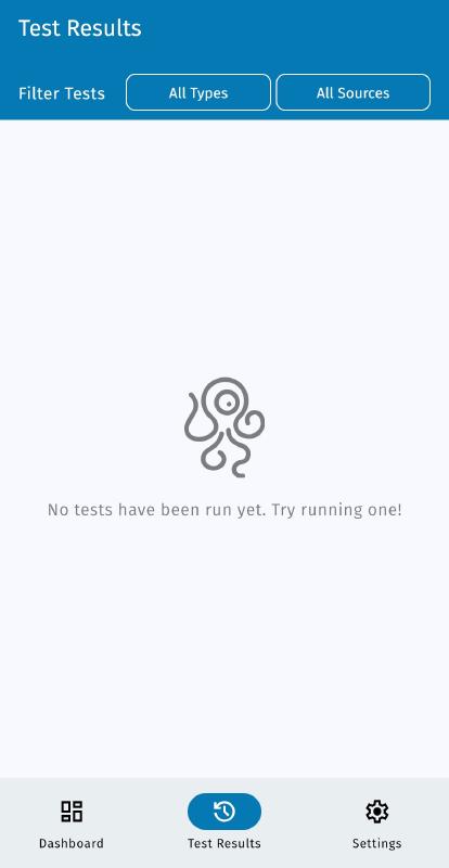 Delete all tests results Delete all tests results